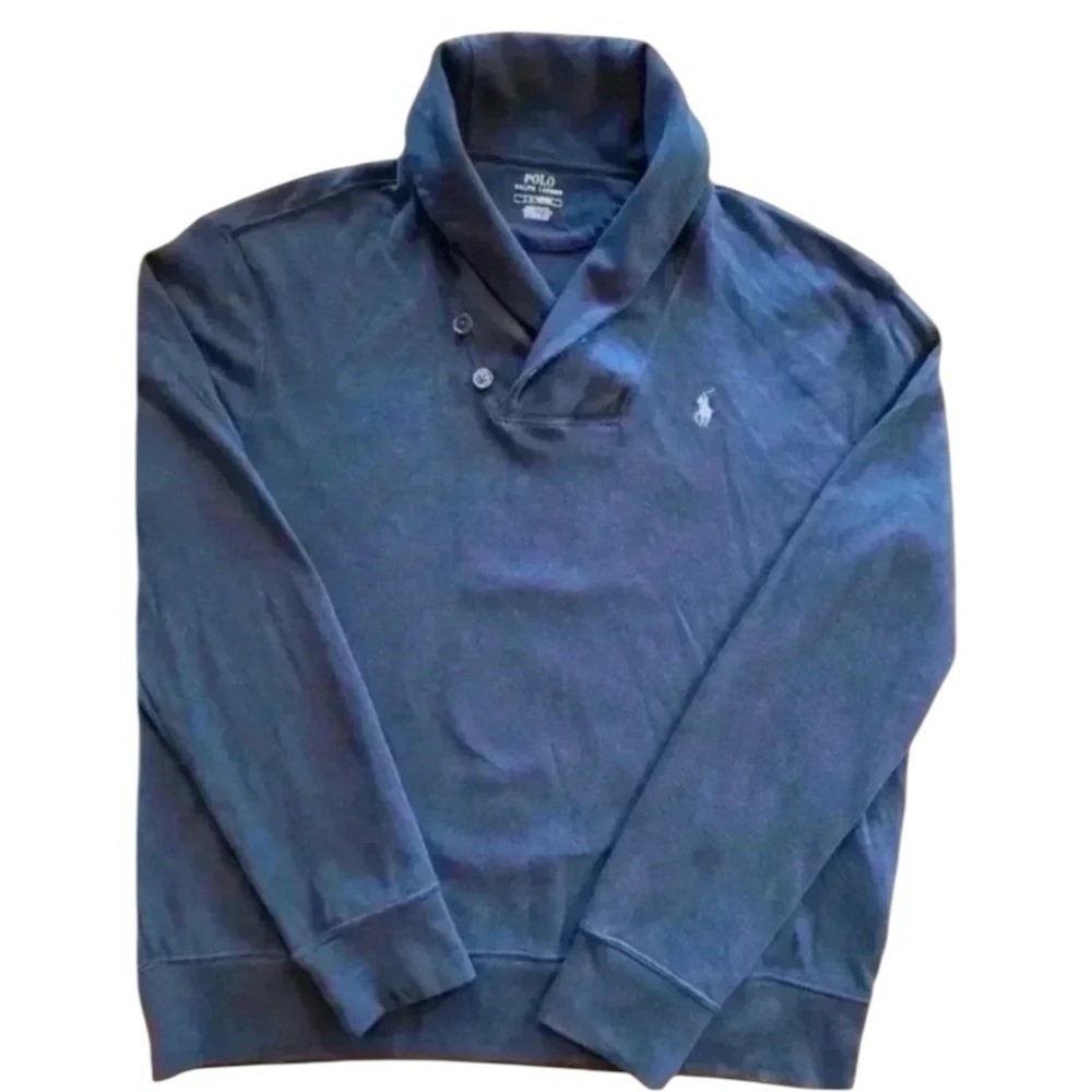 Polo Ralph Lauren Men’s Sweater Sweatshirt High Collar Blue M